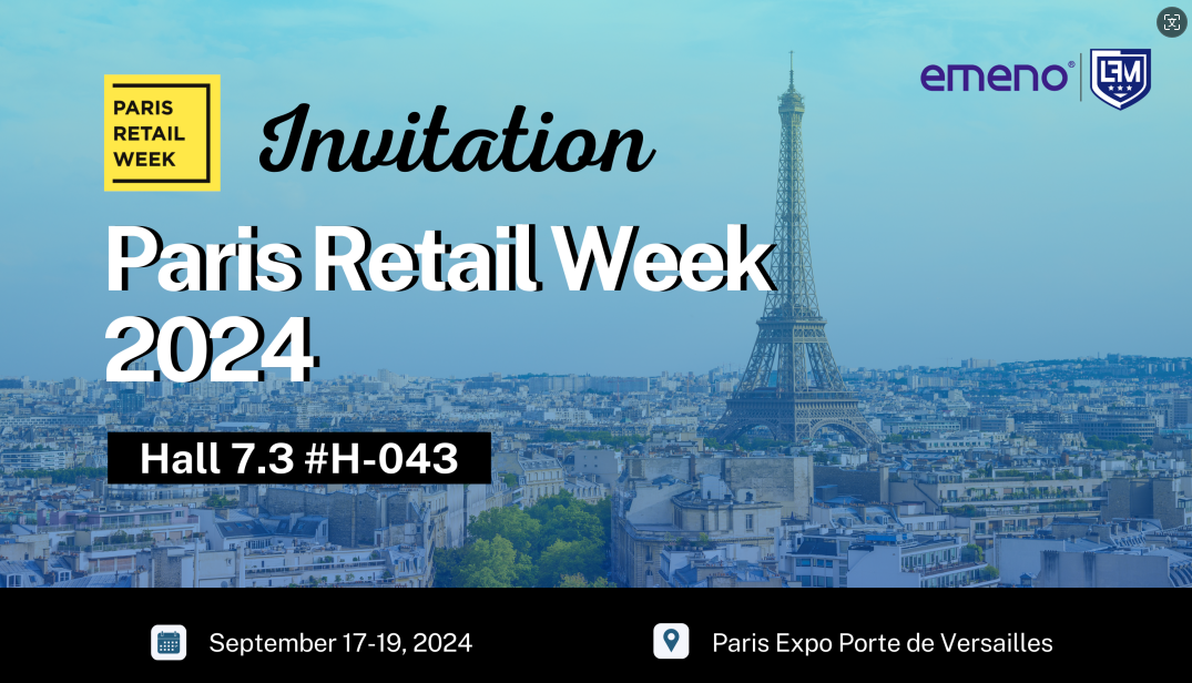 Paris Retail Week 2024 ပြပွဲကို တက်ရောက်ပါမည်။