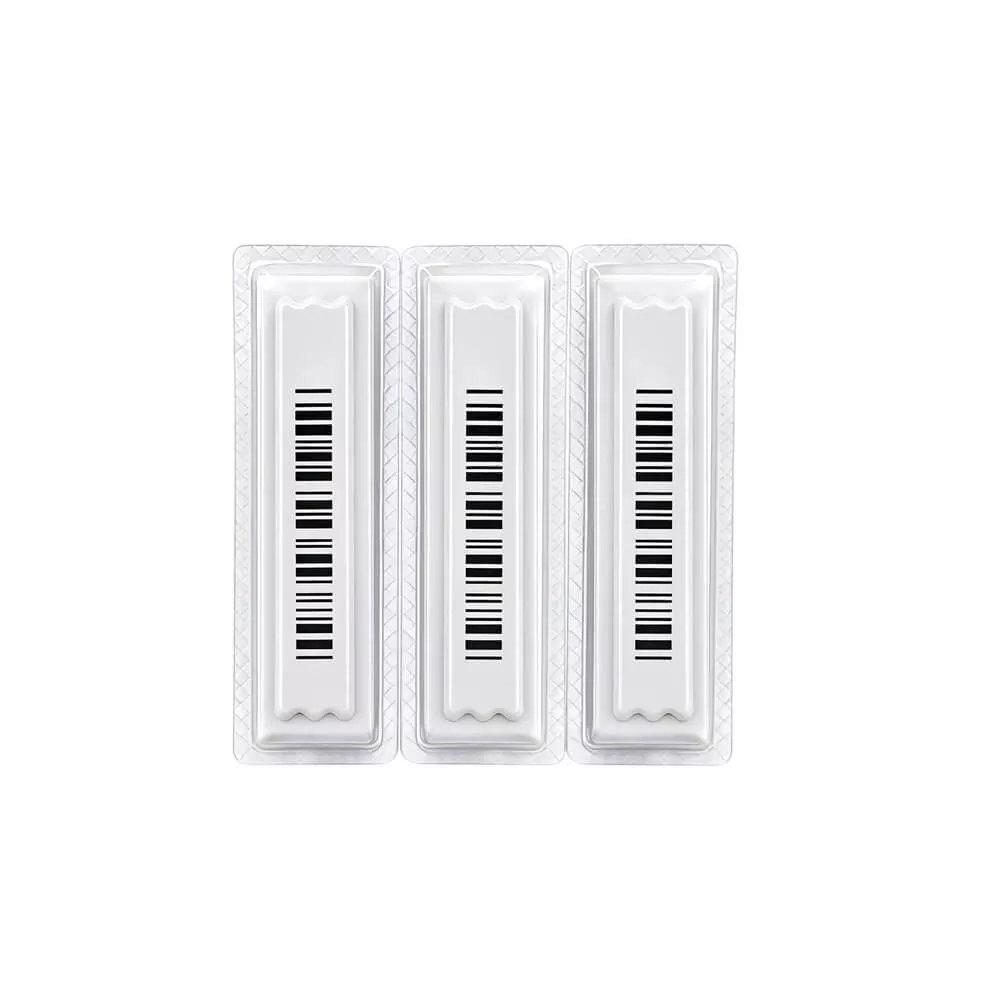 LiFangmei Technology AM Soft Label- 45×11mm၊ တစ်ကြိမ်သုံး၊ စူပါမားကတ်များရှိ သန့်ရှင်းရေးနှင့် တစ်ကိုယ်ရေသန့်ရှင်းမှုဆိုင်ရာ ပစ္စည်းများခိုးယူခြင်းအတွက် သင့်လျော်သည်။